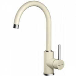 Смеситель Омоикири Шинагава-Бе/Латунь/Гранит/Ваниль / Omoikiri Shinagawa-Be/Латунь/Гранит/Ваниль