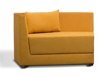 Диван металл Элемент 2В1 Желтый