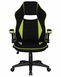 Геймерское кресло ДОБРИН РИCК (черно-светло-зеленый) / DOBRIN RICK