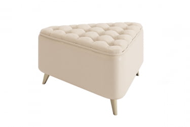 Пуф Трио ПМ-002.1 крем (экокожа) / PM-002.1