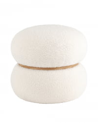 Пуф Полли С Тедди белый / S