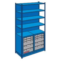 Шкаф инструментальный Комплект ВОРК СТ №4 / WORK ST