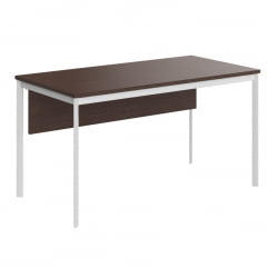 Стол прямой ИМАГО-С СП-3СД венге магия белый полуматовый / IMAGO-S СП-3SD