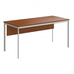 Стол прямой ИМАГО-С СП-4СД орех французский алюминий / IMAGO-S СП-4SD