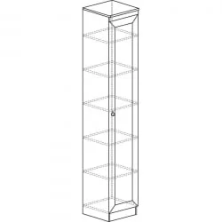 Шкаф (Инна) 601 Денвер темный