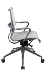 Премиум кресло Еверпроф Чикаго Грей Сетка Серый / Everprof Chicago Grey