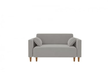 Диван прямой Урвик (Берхоусе) Цвет фасада: Левис 08 велюр; Тип: Прямой; Материал фасада: Металл/Велюр / (Berhouse)