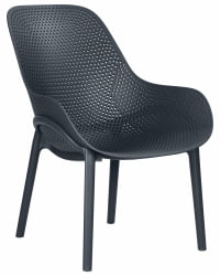 Кресло ДОБРИН ЛОНЗО (антрацит (ГР-12) с УФ-защитой) 4 шт / DOBRIN LONZO (GR-12)