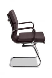 Кресло для посетителей Коллеге CЛГ-630 ЛКСХ-C Бровн / College CLG-630 LXH-C Brown