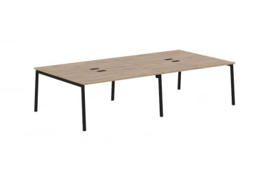 Бенч-система ЕДИС ЕЛВСТ 3116 Дуб Денвер светлый Черный / EDIS ELWST