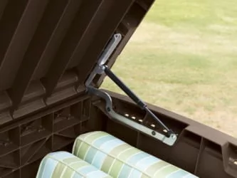 Сундук классический БОРНЕО СТОРАГЕ БОКС 416 Л Коричневый\Графит / BORNEO STORAGE BOX L