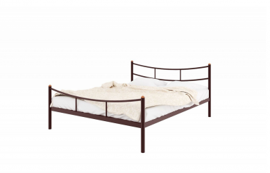 Кровать София плус 1600х1900 Коричневая / plus