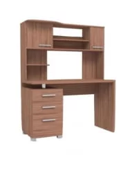 Стол компьютерный Максим-1 Ясень шимо темный