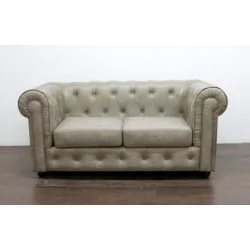 Диван с деревянными ножками Ньюфорд АСХ Серый / ASH