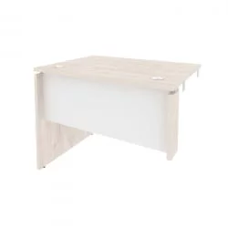 Стол-приставка левый к опорным элементам ОНИКС О.СПР-1.7Л Денвер Светлый/Белый / ONIX O.SPR-1.7L