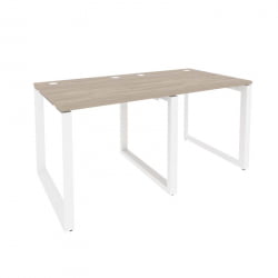 Рабочая станция на О-образном м/к ОНИКС О.МО-РС-2.0.8 Дуб Аттик/Белый / ONIX O.MO-RS-2.0.8