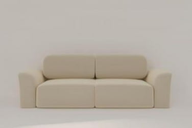 Диван прямой Сольхейм (Берхоусе) Цвет фасада: Кофе рогожка; Тип: Прямой; Материал фасада: Микророгожка / (Berhouse)