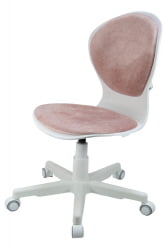 Кресло 1139 ФВ ПЛ Вхите велюр Блисс 08 розовый / FW PL White Bliss