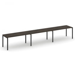 Рабочая станция на 3 места CОНCЕПТ CН.ОРС-008 Дуб Мали Черный / CONCEPT CN.ORS-008