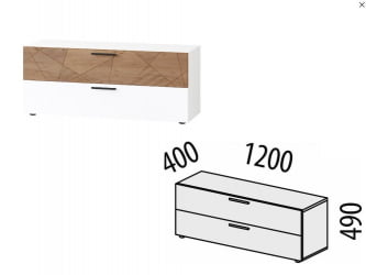 ТВ тумба Джерси 601.01