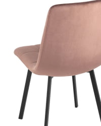 Стул Чиллй велюр пыльно-розовый 4 шт. / Chilly