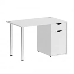 Стол письменный ХОМЕ ОФФИCЕ ВР.СП-3-118.1 Белый Бриллиант / HOME OFFICE VR.SP-3-118.1