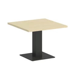 Стол журнальный квадратный ХОМЕ ОФФИCЕ ВР.СП-5-60.2Г Клен/Антрацит металл / HOME OFFICE VR.SP-5-60.2G