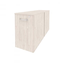 Тумба двойная низкая выдвижная приставная / опорная ОНИКС О.ВТПО-2.7 Денвер Светлый / ONIX O.VTPO-2.7