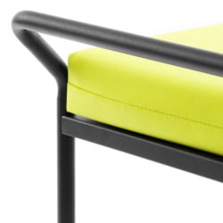 Пуф/стол Ерго/Эрго рогожка с водоотталкивающей пропиткой, Лайм / Ergo/Эрго