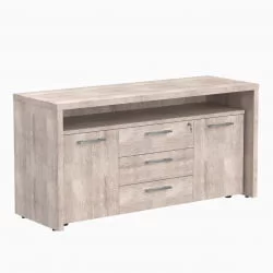 Тумба с фригобаром Торр-З ТТФ-3Д Дуб Каньон / Torr-Z TTF-3D