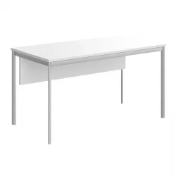 Стол прямой ИМАГО-С СП-3СД белый алюминий / IMAGO-S СП-3SD
