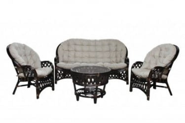 Комплект Черчилль/Рузвельт/Кобана с 3х местным диваном Черчилле6 венге матовый / Cherchille6