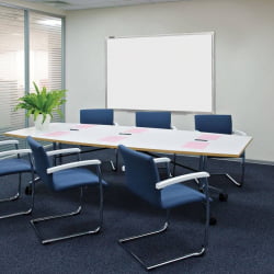 Доска магнитно-маркерная БРАУБЕРГ стандарт 100х150 см / BRAUBERG