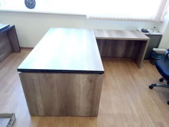 Стол руководителя правый ТCТ 2020 Р (Дуб Каньон) / TCT R