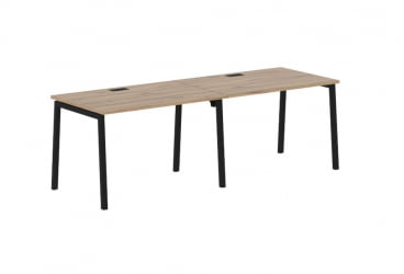 Бенч-система ЕДИС ЕЛВСТ 2380 Дуб Денвер светлый Черный / EDIS ELWST