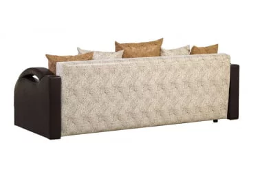 Диван прямой Юпитер БД Вольф Белый