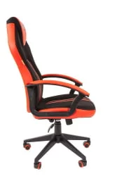 Кресло геймерское CХАИРМАН ДРАЙВ (ГАМЕ) 26 Черный-красный / CHAIRMAN (GAME)