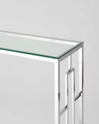 Консоль БРУКЛИН 120кс40 Серебро / 120x40