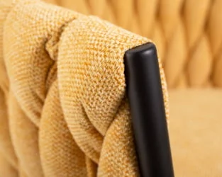 Стул обеденный ДОБРИН МАТИЛДЭ Желтая ткань ЛАР 275-8 / DOBRIN MATILDA LAR