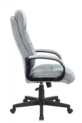 Кресло руководителя Бюрократ CХ-824 Серо-голубой Лигхт-28 / CH-824 Light-28