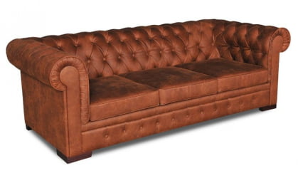 Диван дерево Беркли 3Р Рыжий