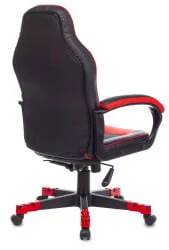 Геймерское кресло Зомбие ГАМЕ 17 Черный-красный / Zombie GAME