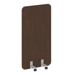 Перегородка на металлических опорах, на роликах Р-лине ДП.Р-80-150 Венге Цаво / R-line DP.R-80-150