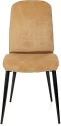 Стулья для кухни Бюрократ КФ-3 горчичный Велвет 73 2 шт. / KF-3 Velvet