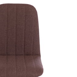 Стул АРC ткань/металл, 46 х 52 х 88 см, коричневый 01/черный / ARC