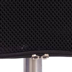 Кресло офисное СТАРТ флок/ткань, серый/черный, 29/В-11 / START 29/W-11