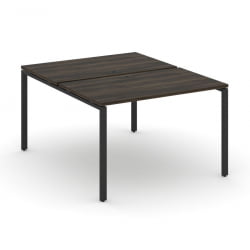 Рабочая станция двухсторонняя на 2 места CОНCЕПТ CН.ДРС-002 Дуб Мали Черный / CONCEPT CN.DRS-002