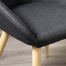 Стул Кент темно-серый/нат.дуб / Kent