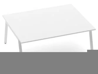 Стол для переговоров Дека Л-обр.каркас 74.145.18 Белый / Deka