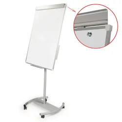 Доска-флипчарт магнитно-маркерная БРАУБЕРГ стандарт передвижная 70х100 см / BRAUBERG